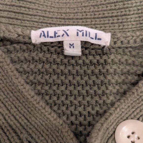 Alex Mill Faded Grove Cotton Cardigan (size medium) - Picture 4 of 4